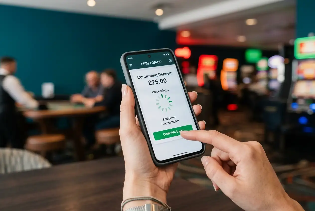 Ricarica al volo dalla nuova app prima di un deposito al casino