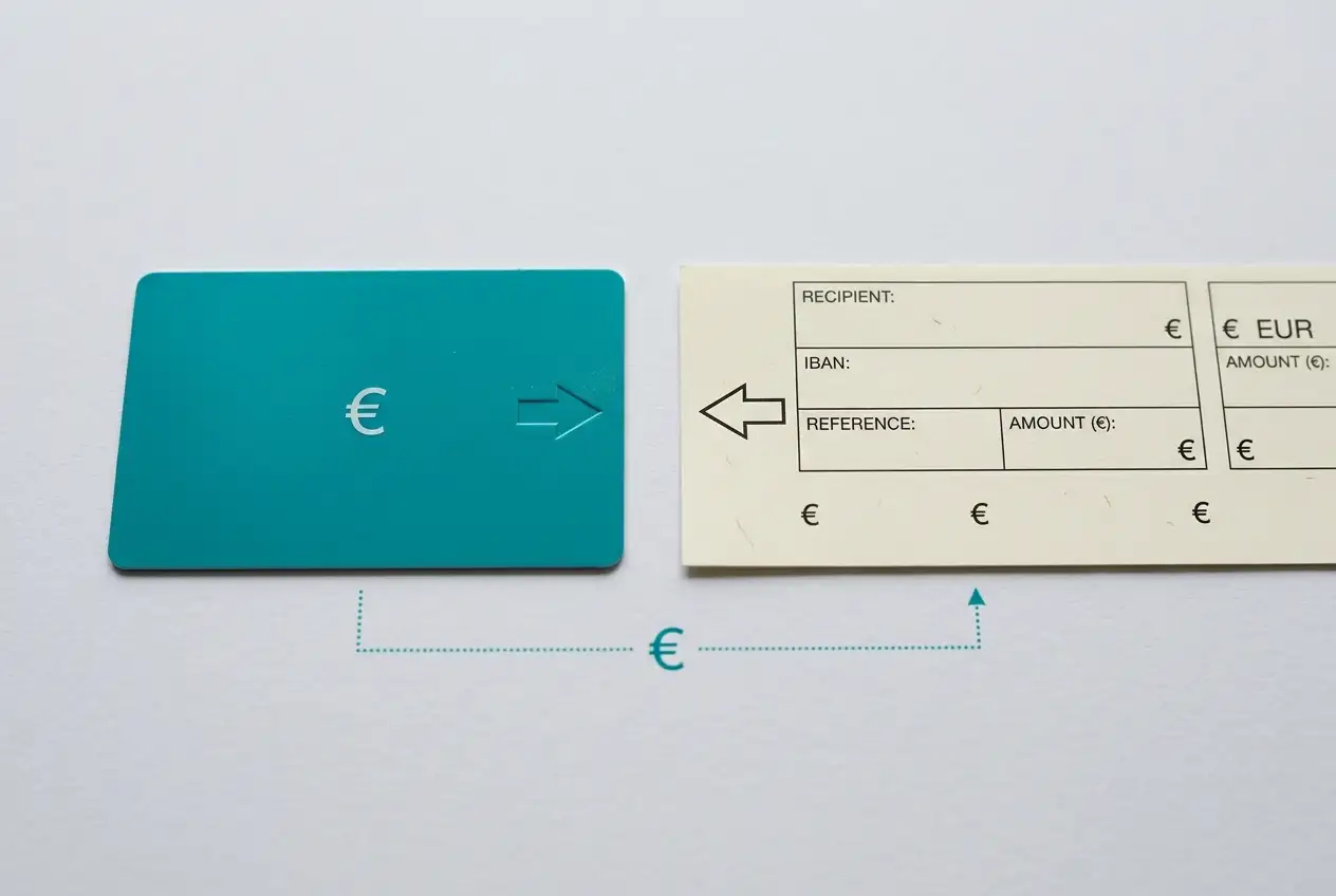 Schema del prelievo Postepay con rimborso del deposito sulla carta e vincite inviate via bonifico