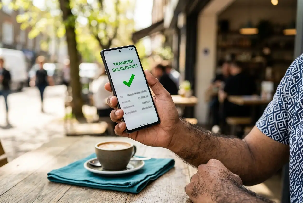 Ricarica via bonifico istantaneo dall'app che accredita in pochi secondi